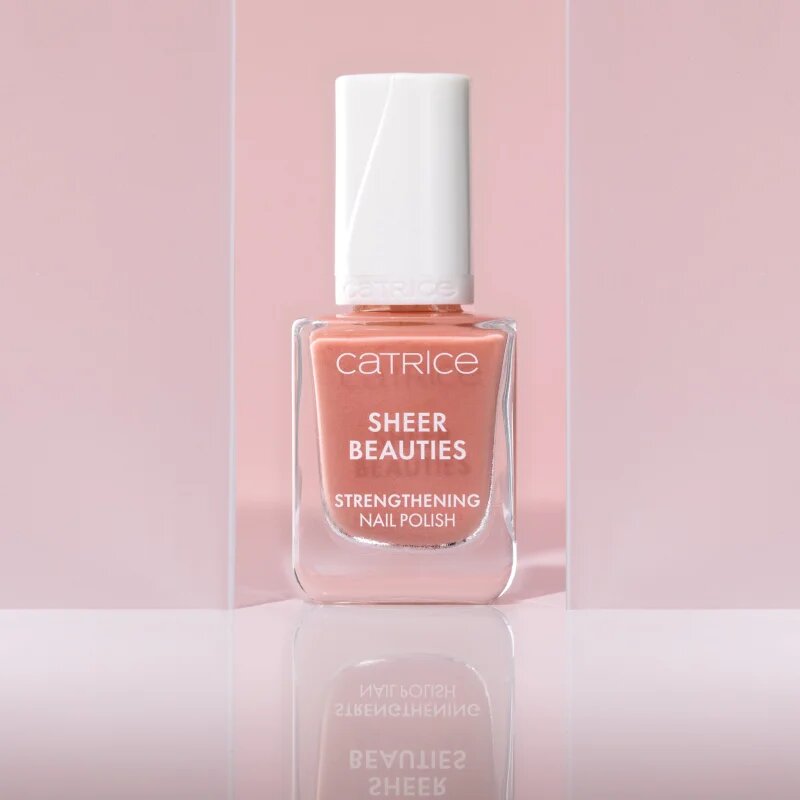 Catrice Sheer Beauties Strengthening Nail Polish posilující lak na nehty odstín 050 Peonies Please! 10.5 ml