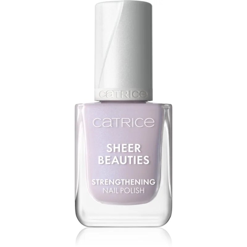 Catrice Sheer Beauties Strengthening Nail Polish posilující lak na nehty odstín 080 Lavender Whispers 10.5 ml