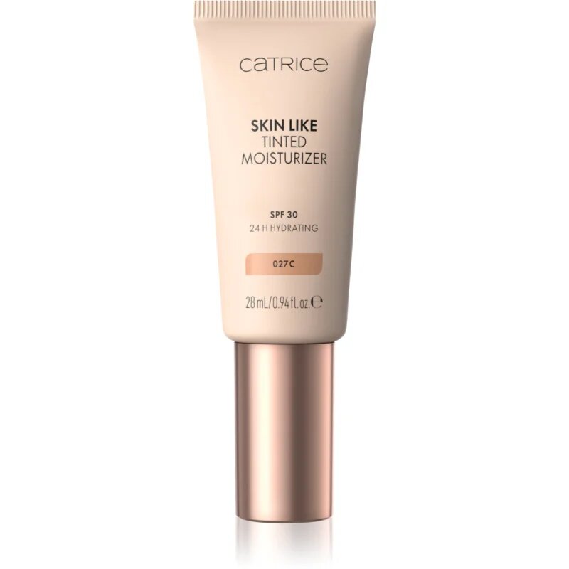 Catrice Skin Like Tinted Moisturizer hydratační tónovací krém SPF 30 odstín 027C 28 ml