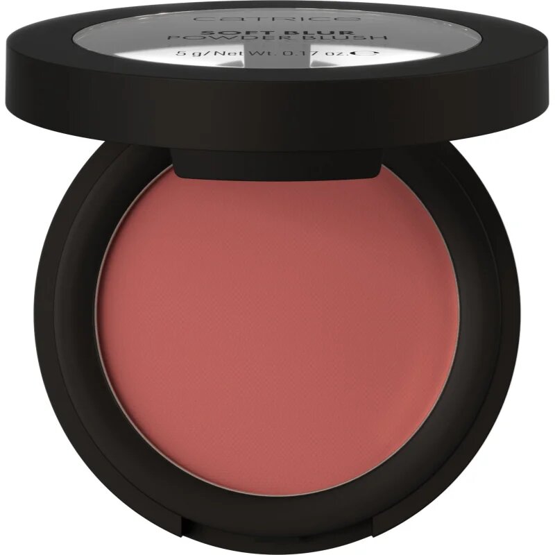 Catrice Soft Blur Powder Brush pudrová tvářenka s matným efektem odstín 060 Berry me later! 5 g