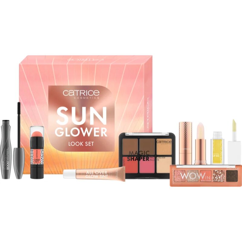 Catrice Sunglower Look Set make-up sada pro zářivý vzhled pleti