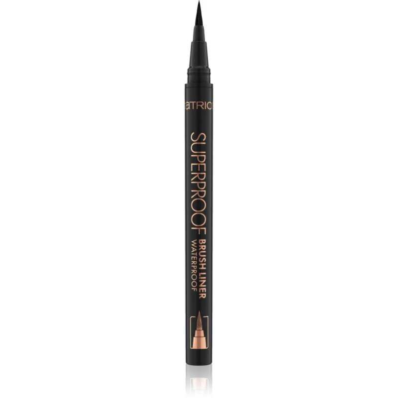 Catrice Superproof voděodolné oční linky v peru odstín 010 Midnight Black 0.45 ml