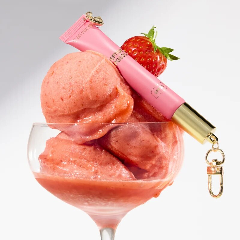 Catrice The Summer Edit Peptide Lipgloss lesk na rty s peptidy SPF 25 C01 Strawberry Sorbet 11.5 ml