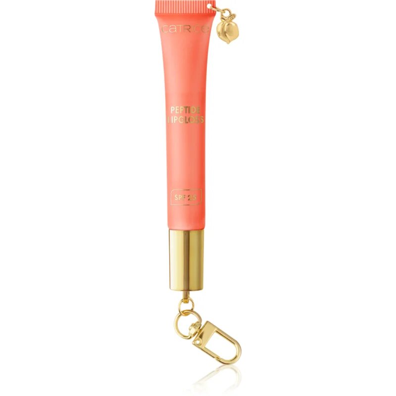 Catrice The Summer Edit Peptide Lipgloss lesk na rty s peptidy SPF 25 C03 Peach Iced Tea 11.5 ml