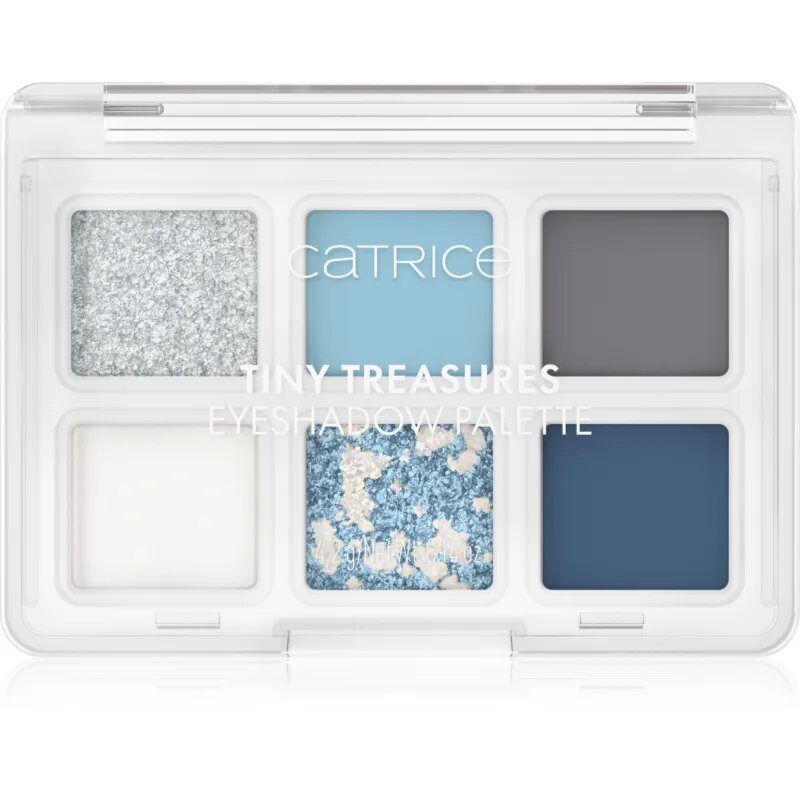 Catrice Tiny Treasures paletka očních stínů odstín 040 Icy Whisper 4.2 g