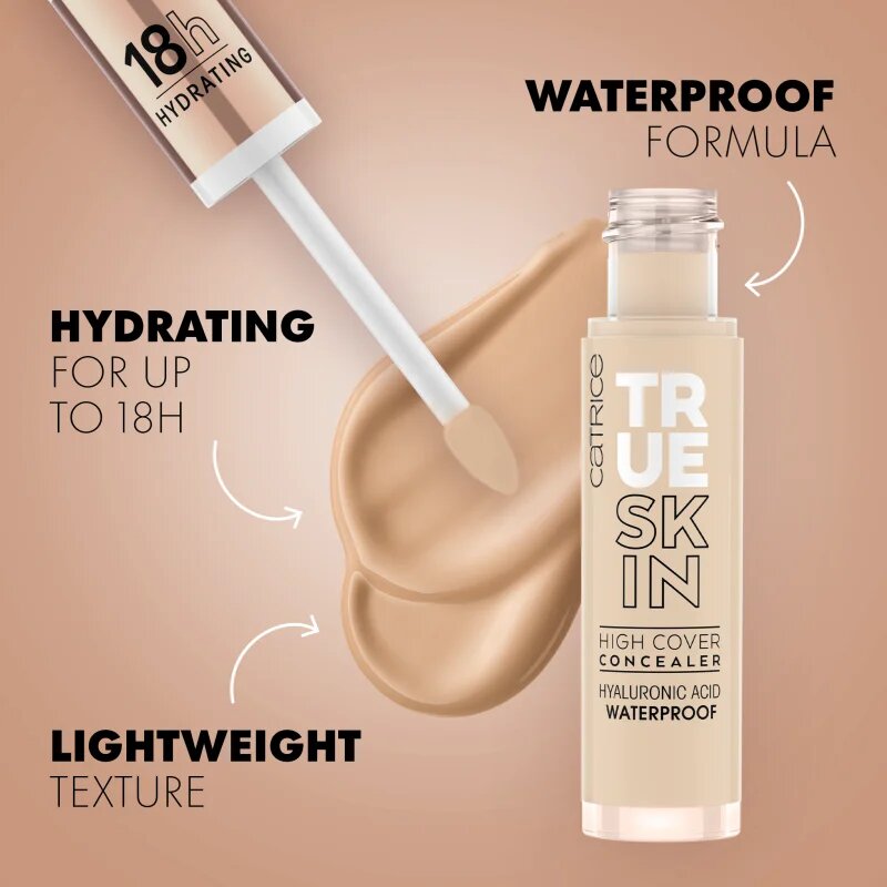 Catrice True Skin tekutý krycí korektor odstín 020 Warm Beige 4.5 ml