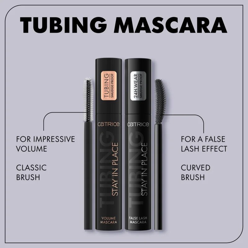 Catrice TUBING Stay In Place řasenka pro efekt umělých řas odstín 010 No Panda Black 11 ml