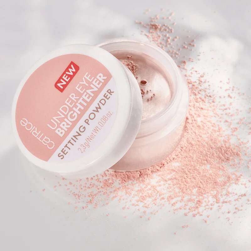 Catrice Under Eye Brightener fixační pudr s hydratačním účinkem odstín 010 Light Rose 2.3 g