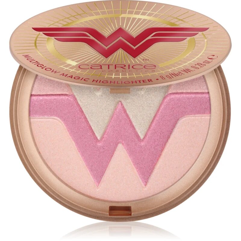 Catrice Wonder Woman kompaktní pudrový rozjasňovač 8 g