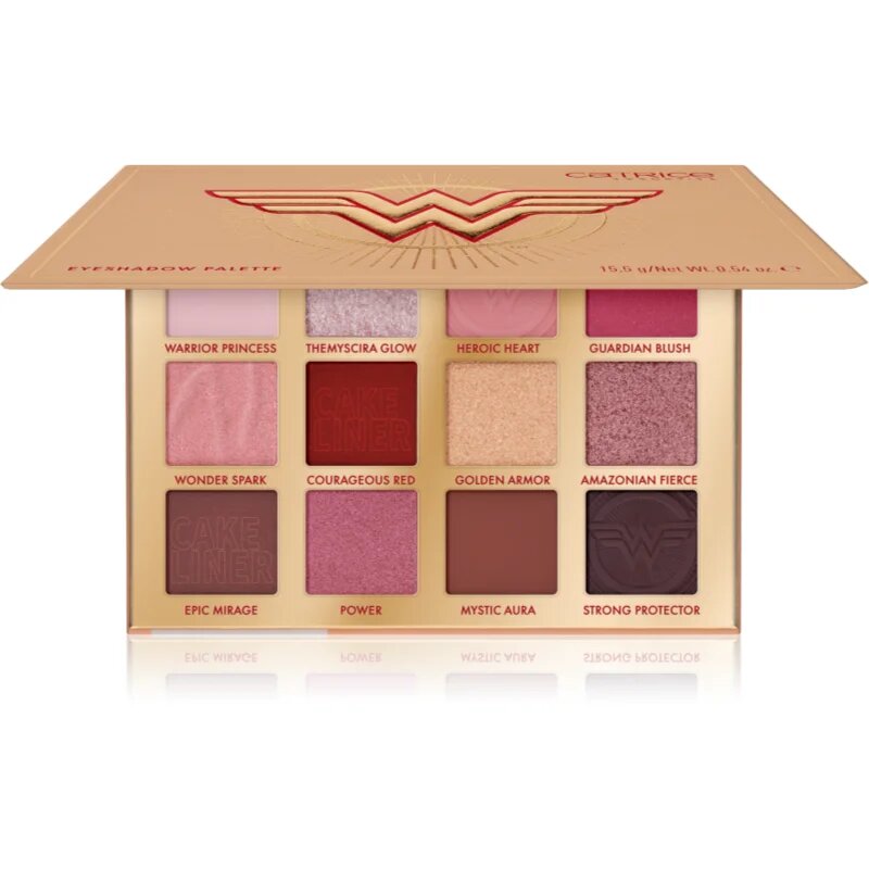 Catrice Wonder Woman paletka očních stínů odstín 020 Amazonian Warrior 15.5 g