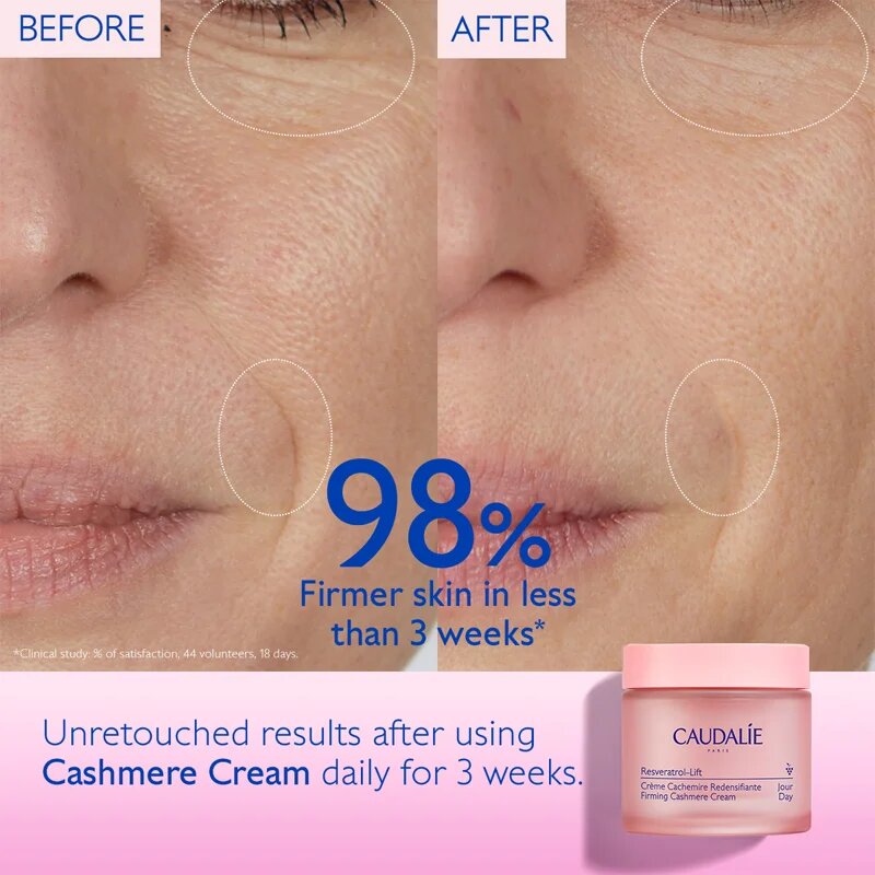 Caudalie Resveratrol-Lift lehký liftingový krém pro zpevnění pleti 50 ml
