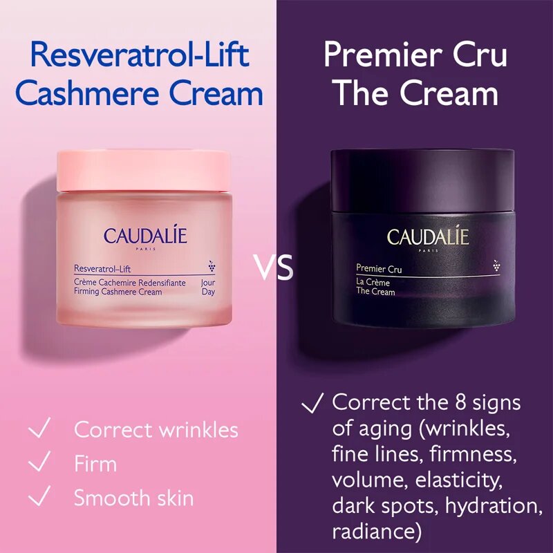 Caudalie Resveratrol-Lift lehký liftingový krém pro zpevnění pleti 50 ml