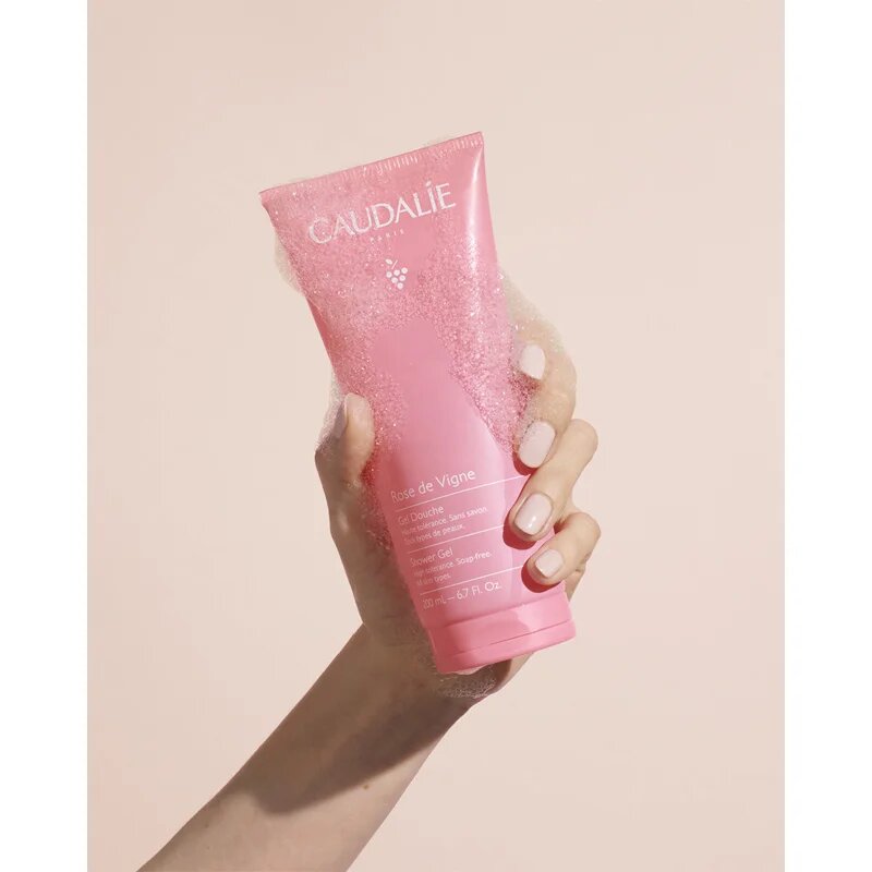 Caudalie Rose de Vigne Shower Gel hydratační sprchový gel 200 ml