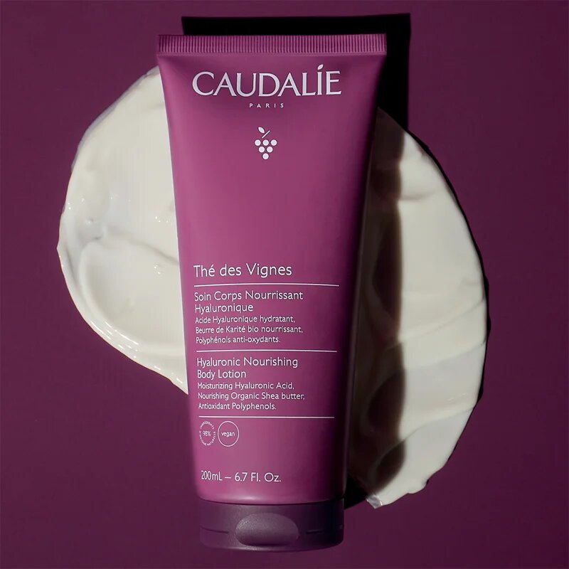 Caudalie Thé Des Vignes Hyaluronic Nourishing Body Lotion vyživující tělové mléko s kyselinou hyaluronovou 200 ml