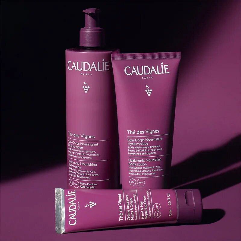 Caudalie Thé Des Vignes Hyaluronic Nourishing Body Lotion vyživující tělové mléko s kyselinou hyaluronovou 400 ml