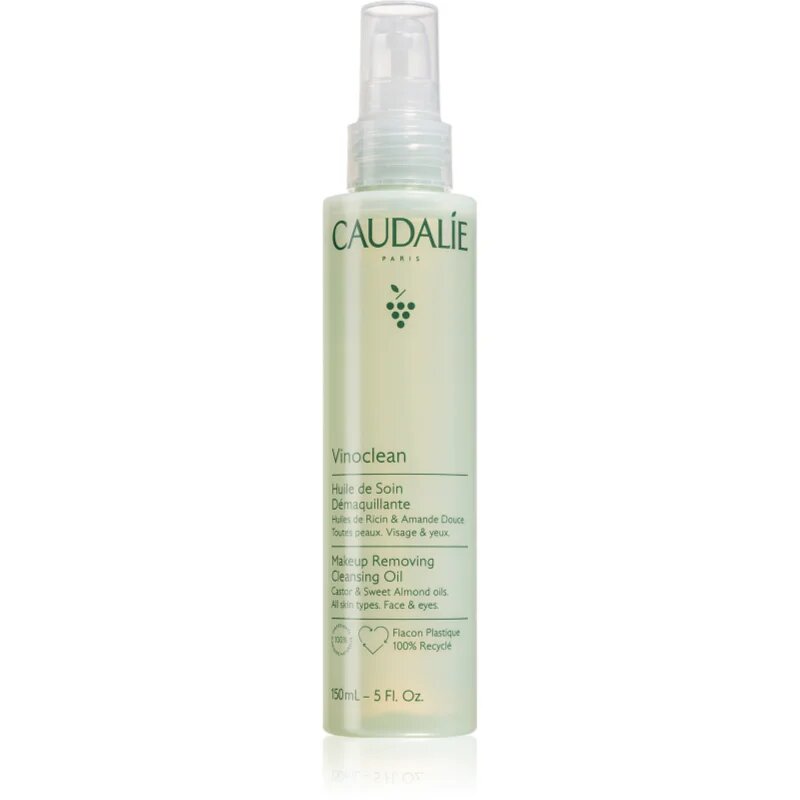 Caudalie Vinoclean čisticí a odličovací olej na obličej a oči 150 ml