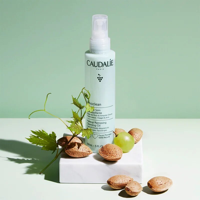Caudalie Vinoclean čisticí a odličovací olej na obličej a oči 150 ml