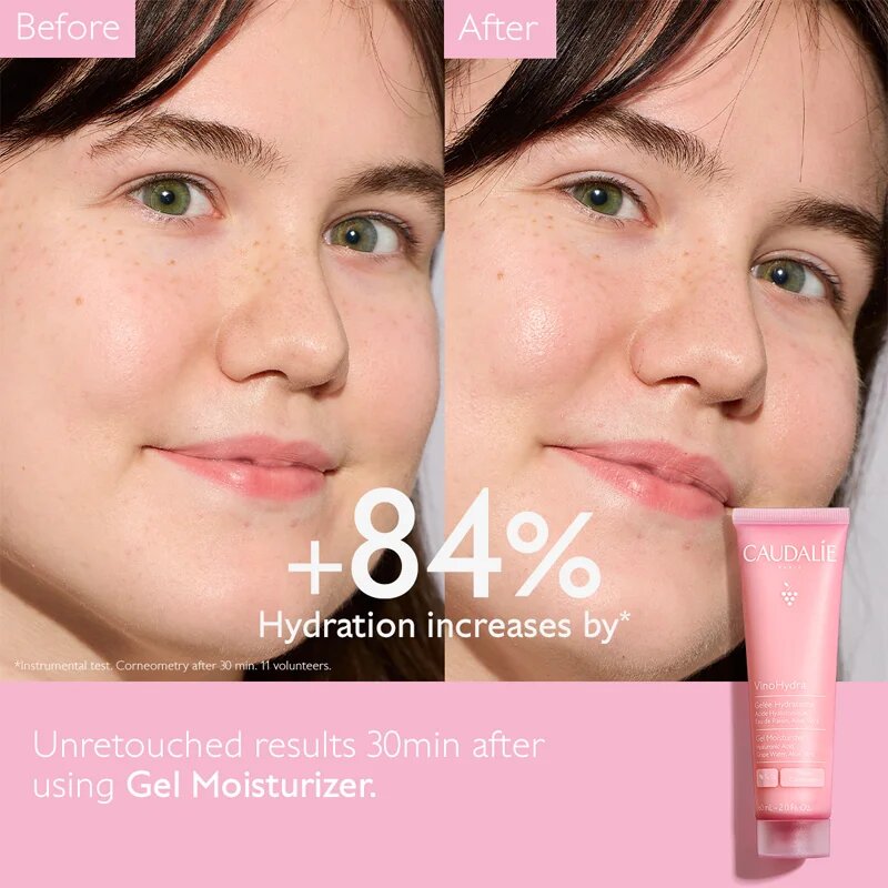 Caudalie VinoHydra Gel Moisturizer hydratační gel pro smíšenou pleť 60 ml