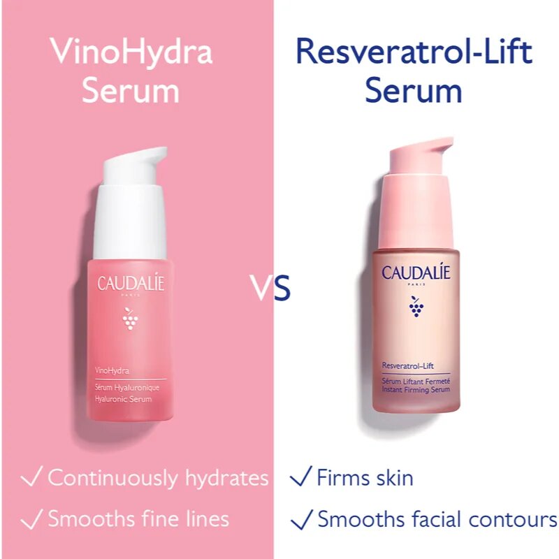 Caudalie VinoHydra Hyaluronic Serum hydratační sérum pro první vrásky 30 ml