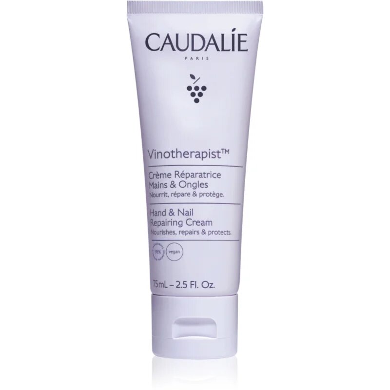 Caudalie Vinotherapist Hand & Nail Cream hydratační krém na ruce a nehty 75 ml