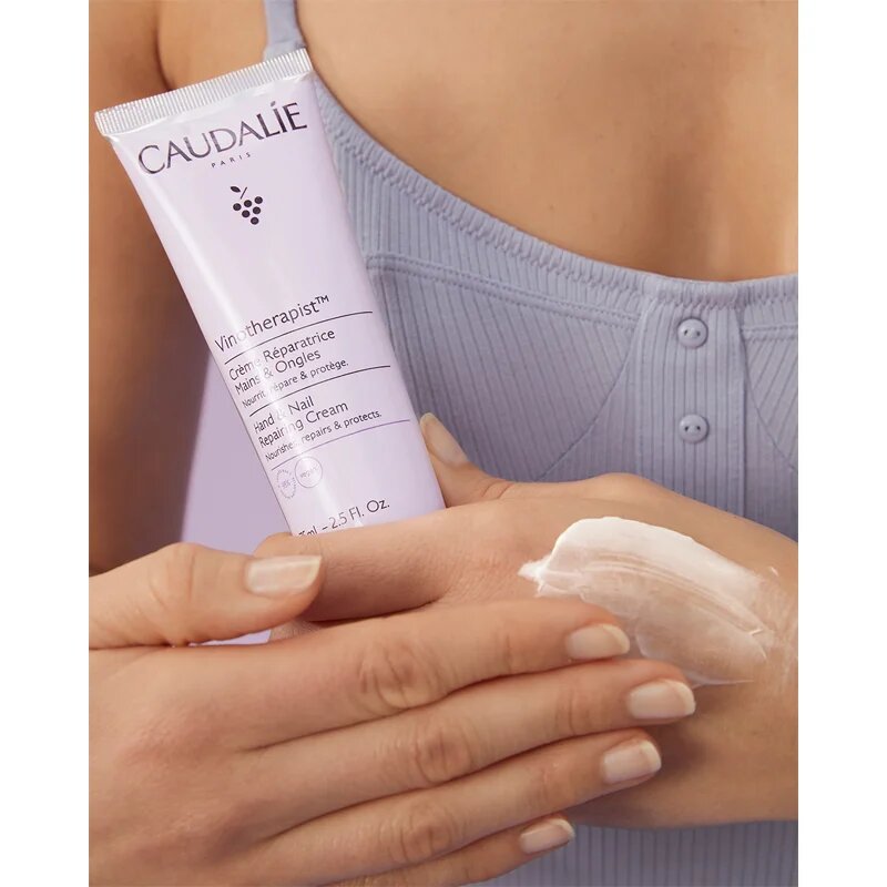 Caudalie Vinotherapist Hand & Nail Cream hydratační krém na ruce a nehty 75 ml