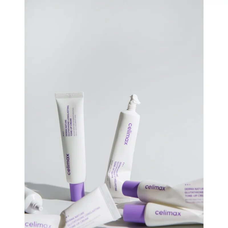 celimax Derma Nature Glutathione Longlasting Tone-Up Cream rozjasňující tónovací krém pro sjednocení barevného tónu pleti 35 ml