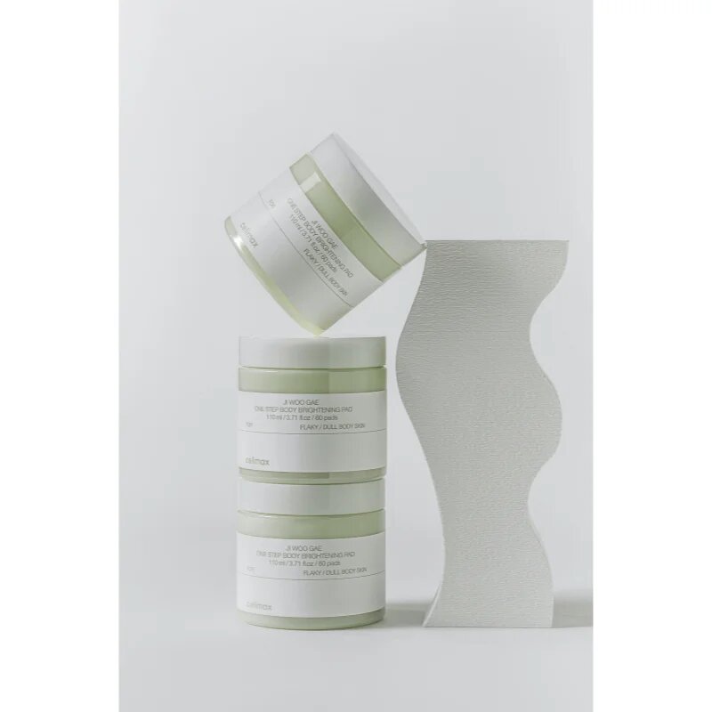 celimax Ji Woo Gae One Step Body Brightening Pad exfoliační polštářky na tělo 60 ks