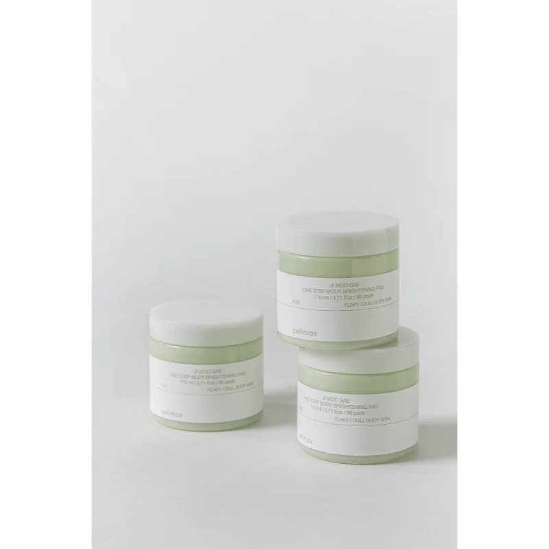 celimax Ji Woo Gae One Step Body Brightening Pad exfoliační polštářky na tělo 60 ks