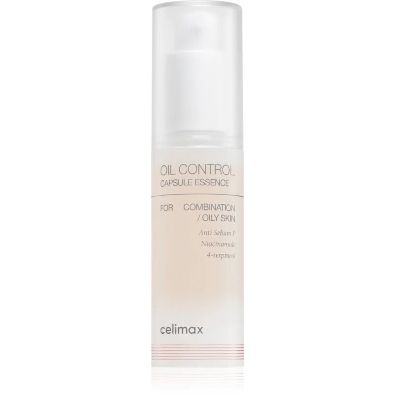 celimax Oil Control Capsule Essence rozjasňující esence pro mastnou a problematickou pleť 30 ml