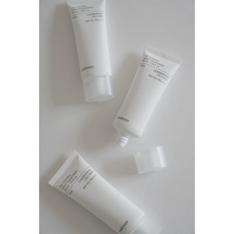 celimax Oil Control Light Sunscreen krém na opalování SPF 50+ pro mastnou a smíšenou pleť 40 ml