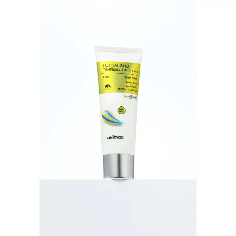 celimax Retinal Shot Tightening Dual Cream liftingový zpevňující krém s hydratačním účinkem 50 ml