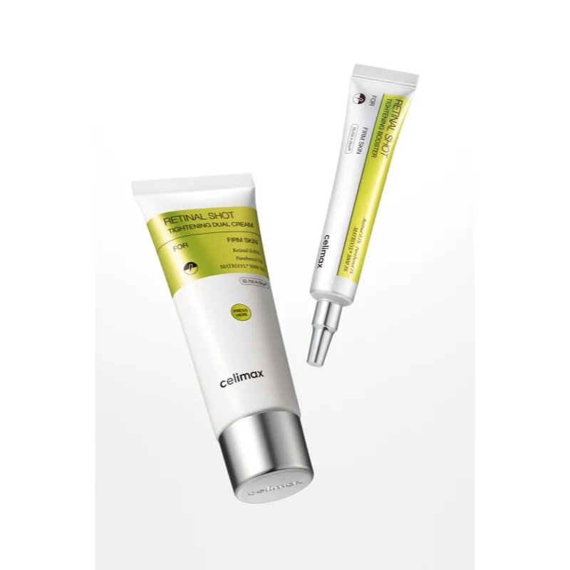 celimax Retinal Shot Tightening Dual Cream liftingový zpevňující krém s hydratačním účinkem 50 ml