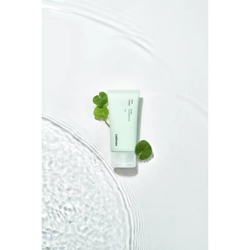 celimax The Real Cica Soothing Cream lehký zklidňující krém s gelovou texturou 50 ml