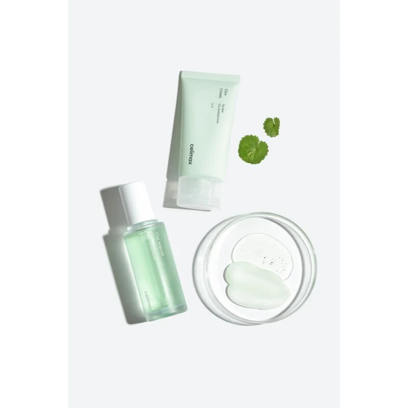 celimax The Real Cica Soothing Cream lehký zklidňující krém s gelovou texturou 50 ml