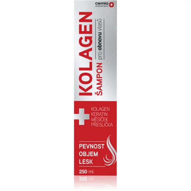 Cemio Kolagen Šampon šampon pro poškozené a křehké vlasy 250 ml
