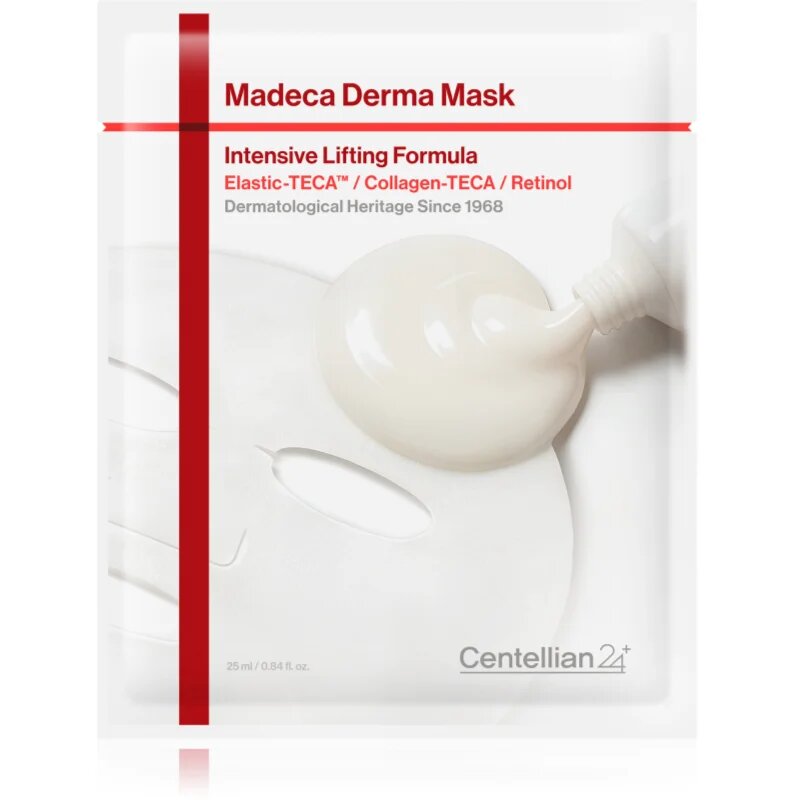 Centellian24 Madeca Derrma Mask - Intensive Lifting Formula liftingová plátýnková maska se zklidňujícím účinkem 25 ml