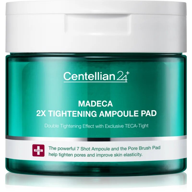 Centellian24 Madeca Double Tightening Ampoule Pad tonizační polštářky na rozšířené póry a vrásky 60 ks