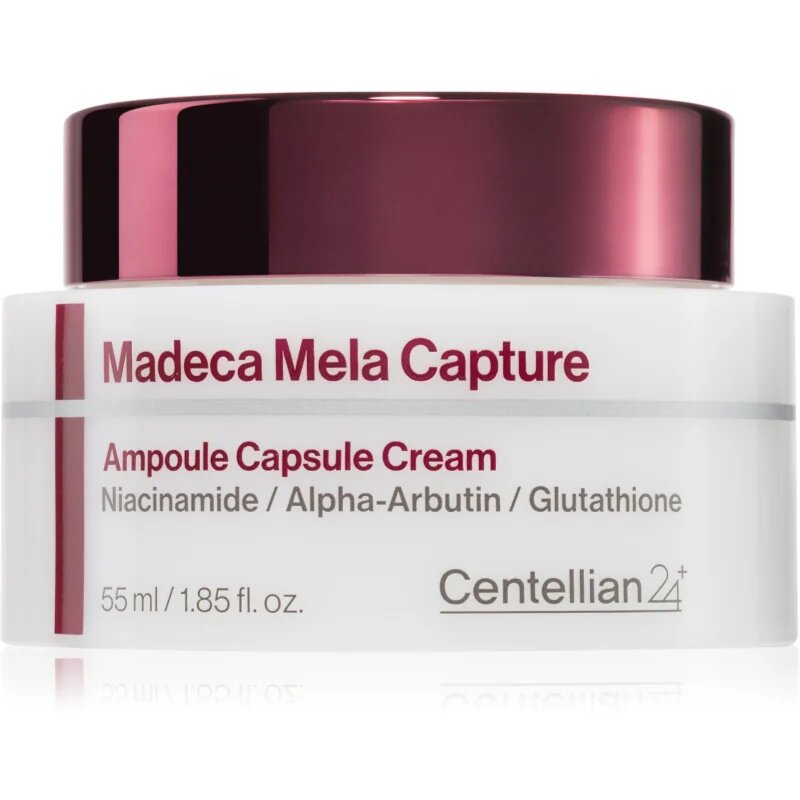 Centellian24 Madeca Mela Capture Ampoule Capsule Cream zpevňující a rozjasňující krém proti pigmentovým skvrnám 55 ml