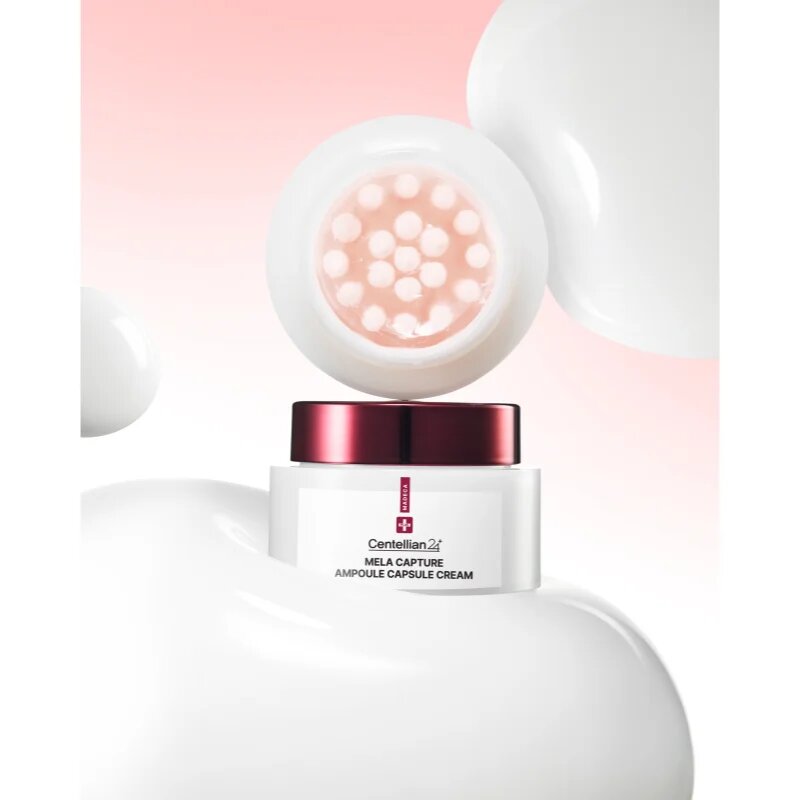 Centellian24 Madeca Mela Capture Ampoule Capsule Cream zpevňující a rozjasňující krém proti pigmentovým skvrnám 55 ml