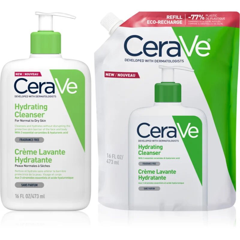 CeraVe Hydrating Cleanser sada s hydratačním účinkem