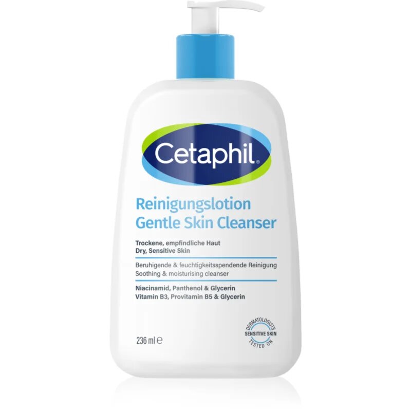 Cetaphil Gentle Skin Cleanser čisticí mléko pro citlivou a suchou pleť 236 ml