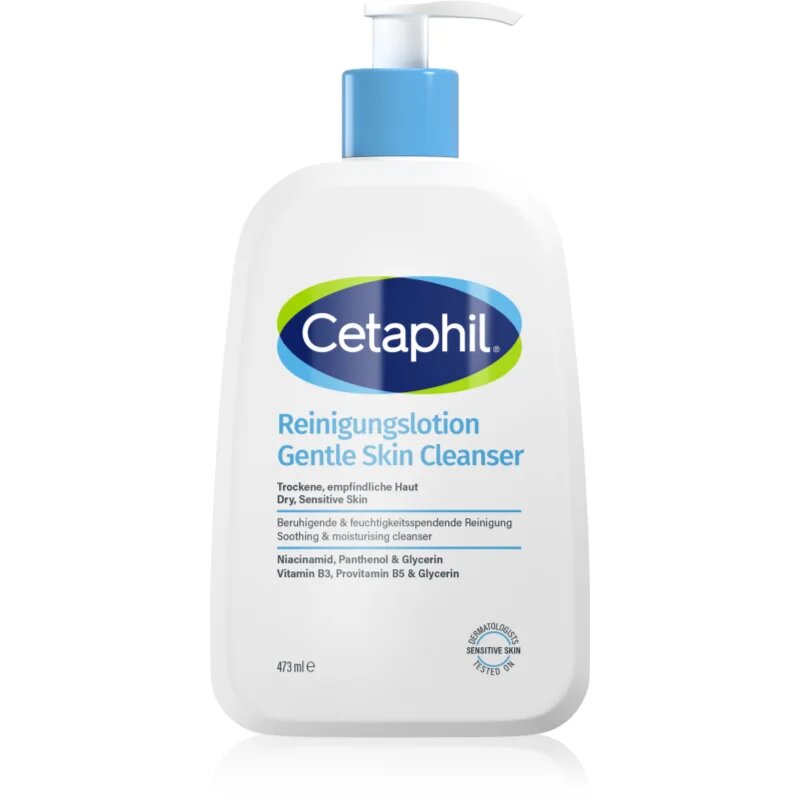 Cetaphil Gentle Skin Cleanser čisticí mléko pro citlivou a suchou pleť 473 ml
