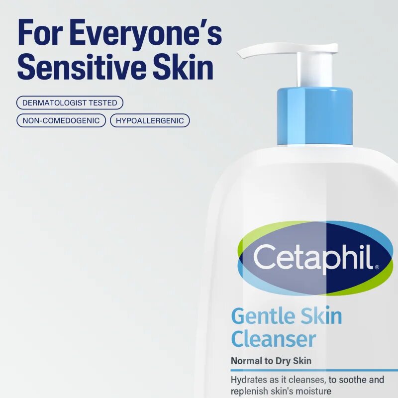 Cetaphil Gentle Skin Cleanser čisticí mléko pro citlivou a suchou pleť 473 ml