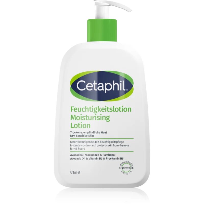 Cetaphil Moisurizing Lotion hydratační krém pro suchou a citlivou pokožku 473 ml