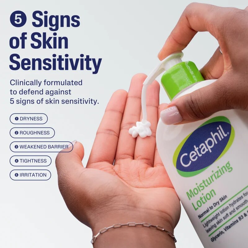 Cetaphil Moisurizing Lotion hydratační krém pro suchou a citlivou pokožku 473 ml