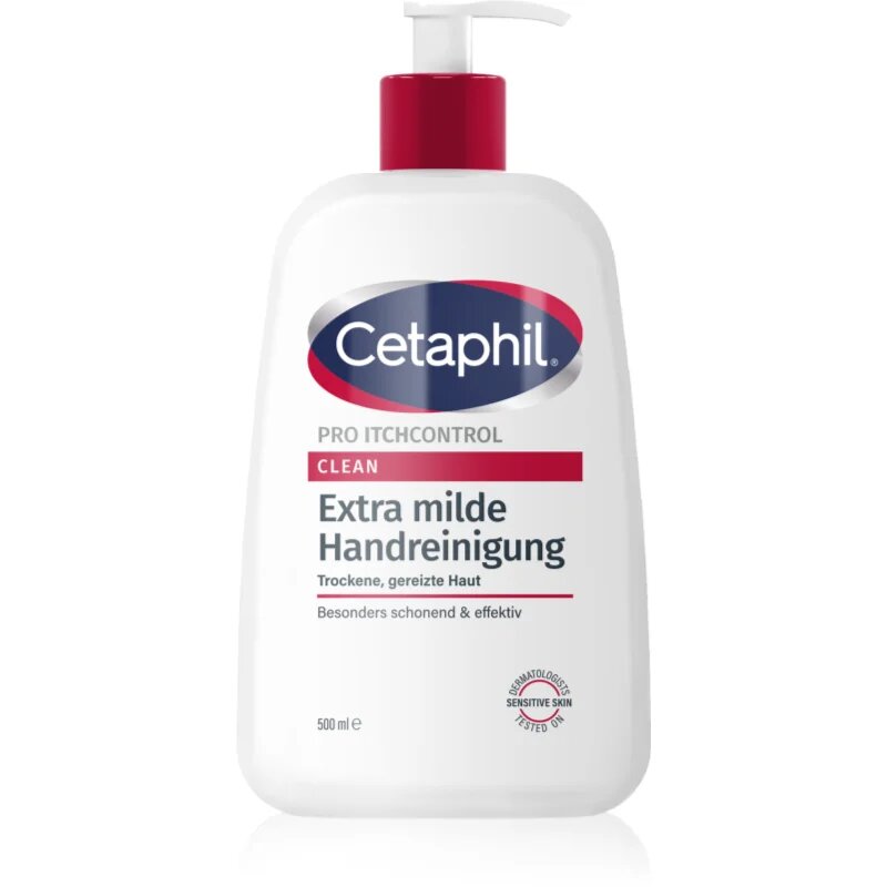 Cetaphil Pro ItchControl Clean jemné tekuté mýdlo na ruce 500 ml