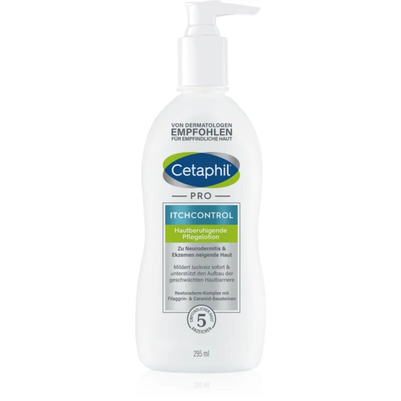 Cetaphil PRO ItchControl Lotion tělové mléko pro suchou až atopickou pokožku 295 ml