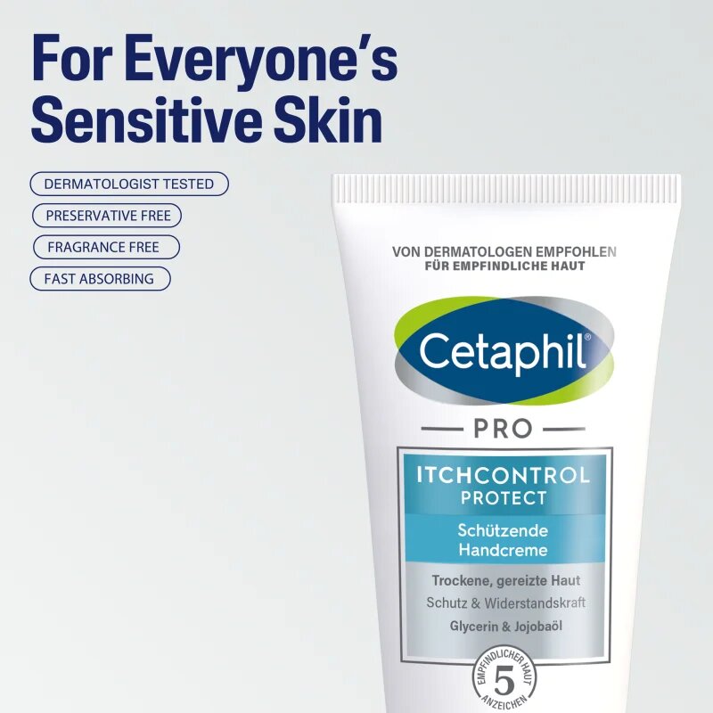 Cetaphil PRO ItchControl Protect ochranný krém na ruce pro suchou pokožku 50 ml
