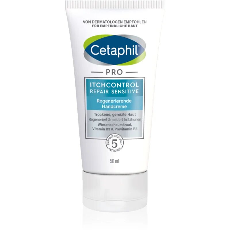 Cetaphil PRO ItchControl Repair Sensitive Regenerating Hand Cream regenerační krém na ruce pro citlivou pokožku 50 ml