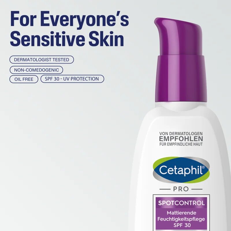 Cetaphil PRO SpotControl Oil Control hydratační matující krém SPF 30 120 ml